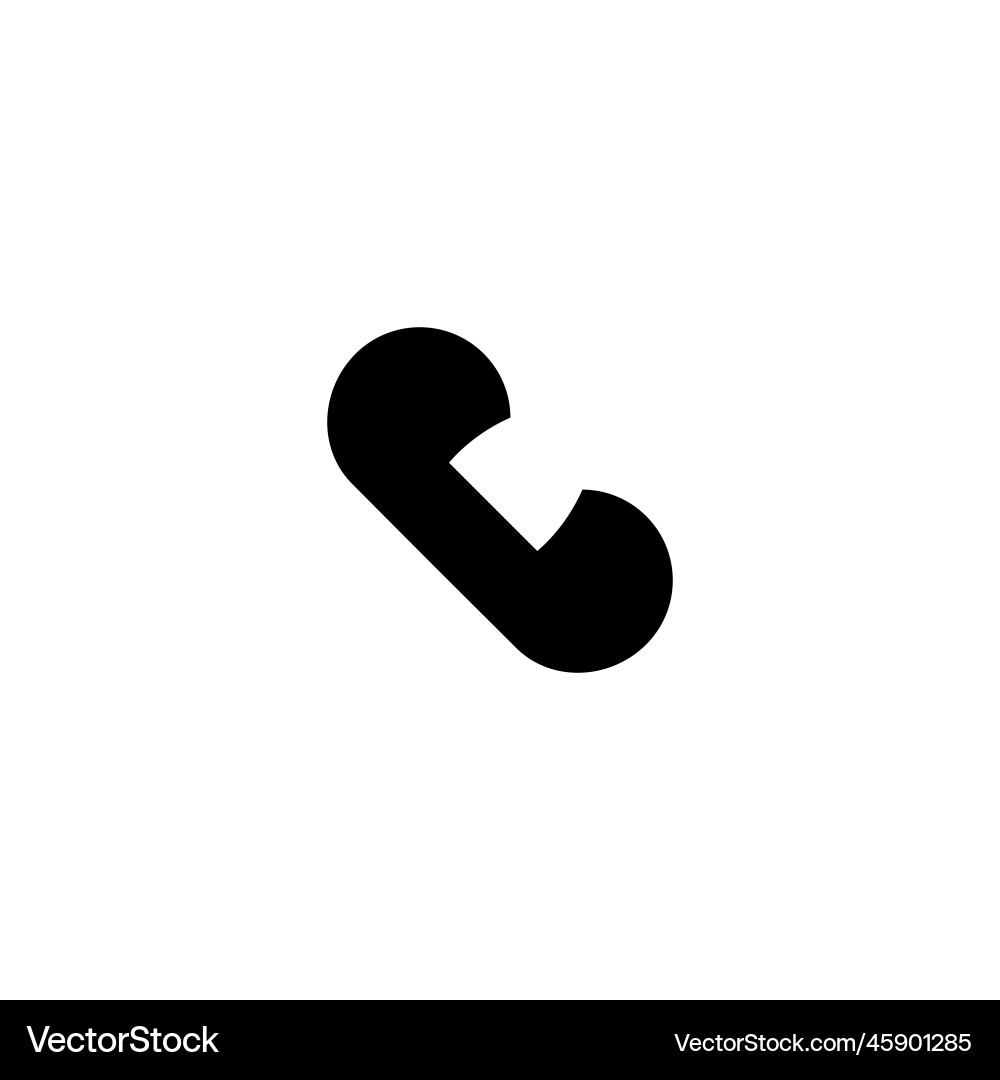 Support service button phone icon simple style vector image