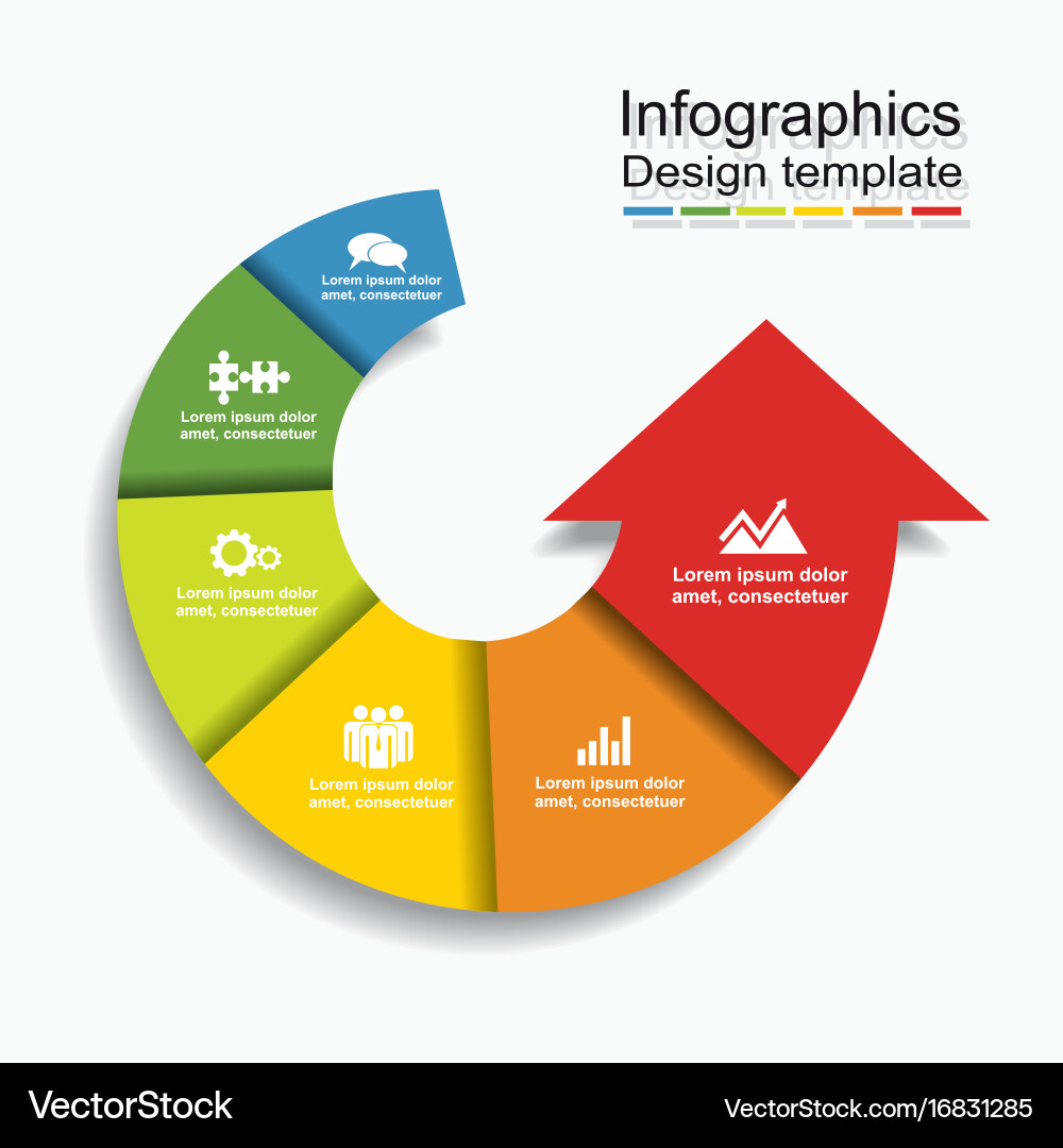 Workflow Diagram Template vector image