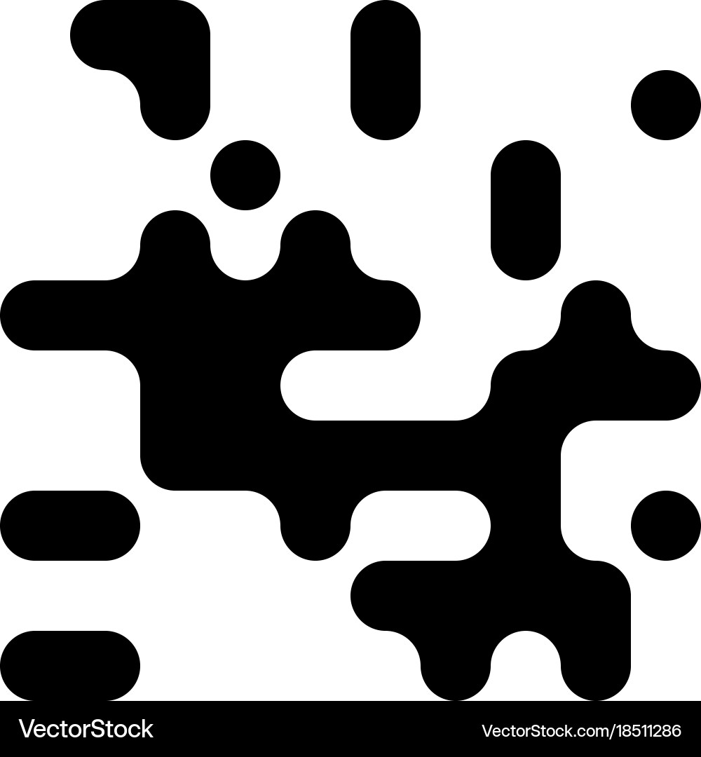 8 bit pixel art design element vector image