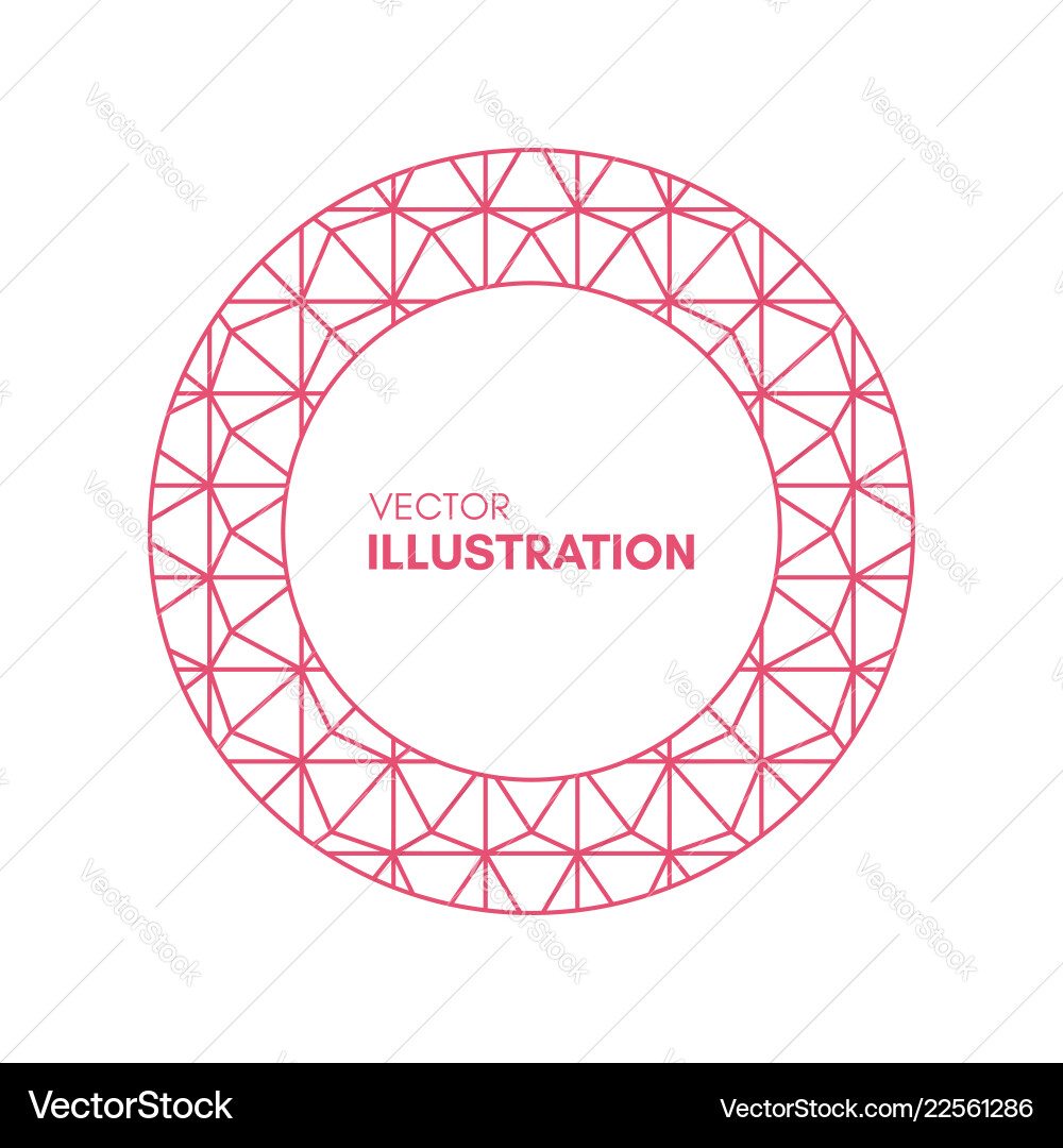 Mono line frame with place for text can be used Mono line frame with place for text can be used vector image