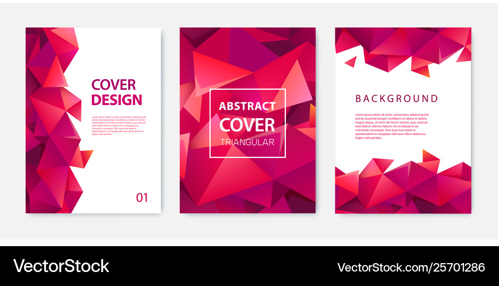 Set modern cover design templates Set modern cover design templates vector image