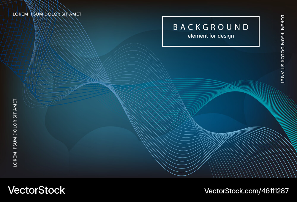 Abstract background wave element for design Abstract background wave element for design vector image