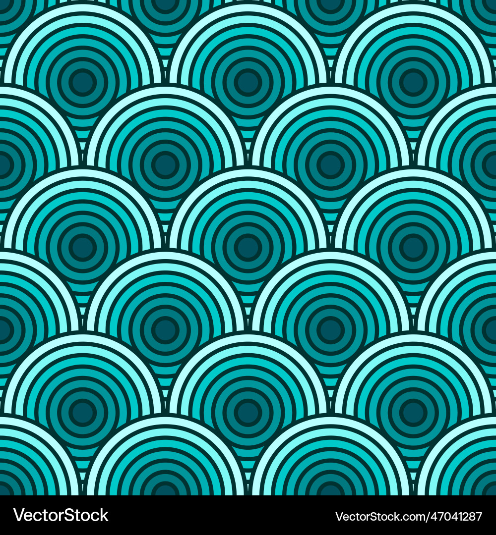 Colorful chinese and japanese seamless pattern Vector Image