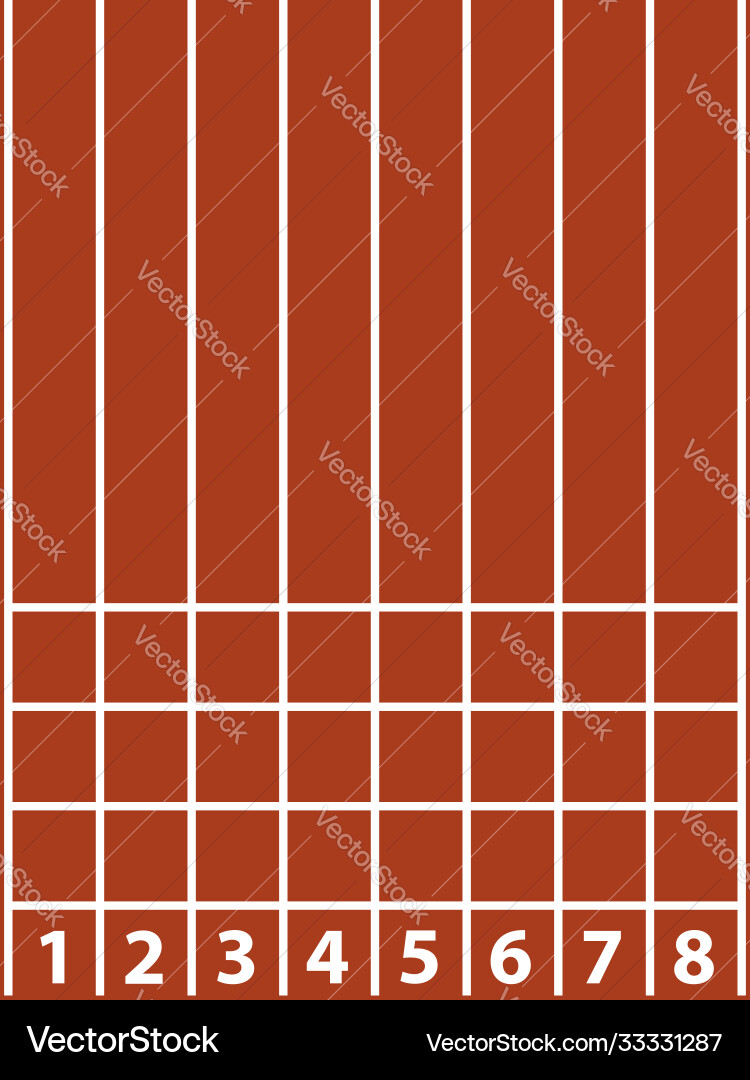 Running track vector image
