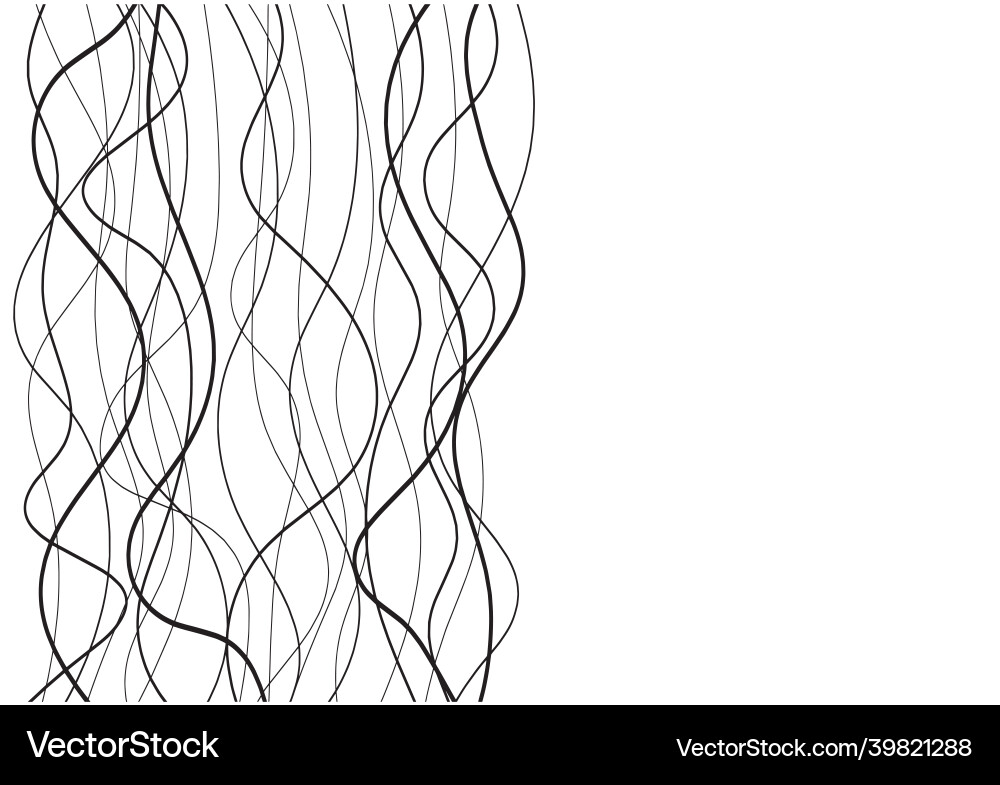 Abstracabstract continuous vertical lines drawing Abstracabstract continuous vertical lines drawing Vector Image