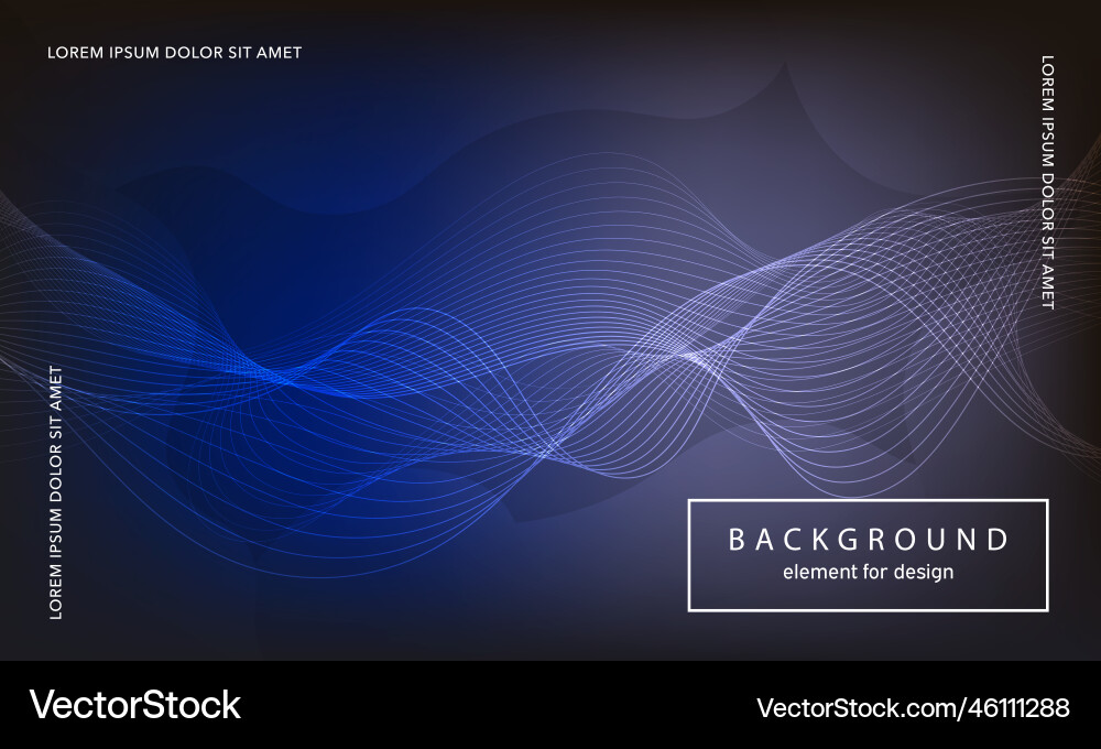 Abstract background wave element for design Abstract background wave element for design vector image