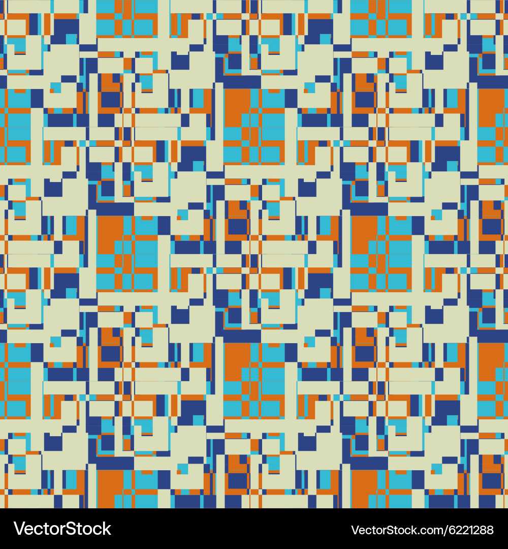 Abstract seamless patterns vector image