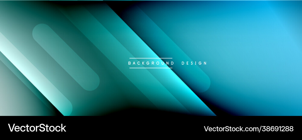 Dynamic lines abstract background 3d shadow Vector Image