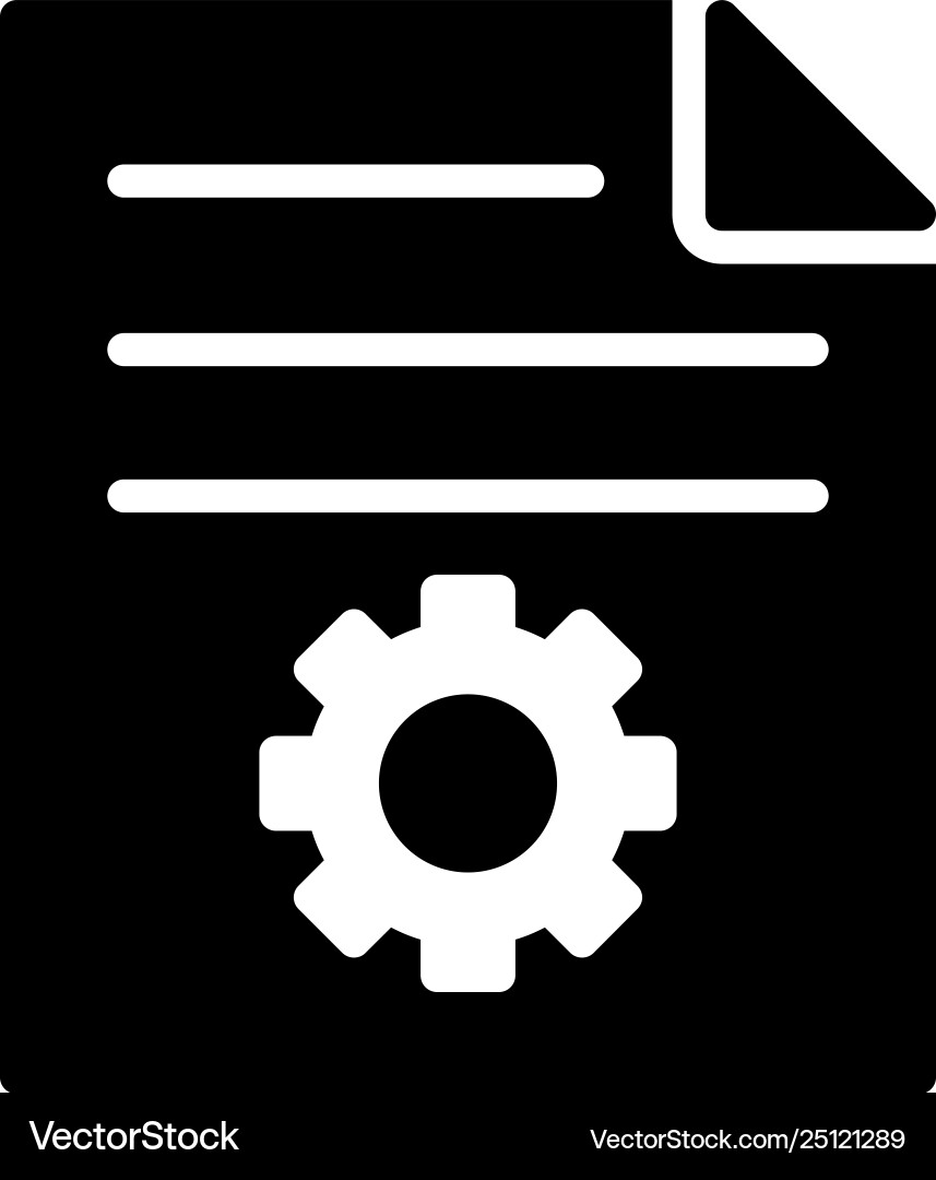 File setting File setting vector image