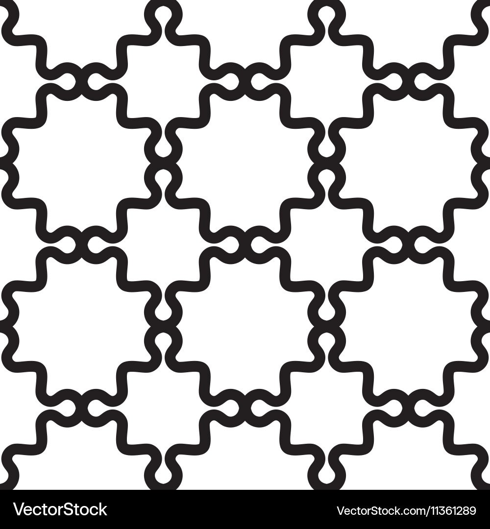 Geometric Abstract Seamless Pattern vector image