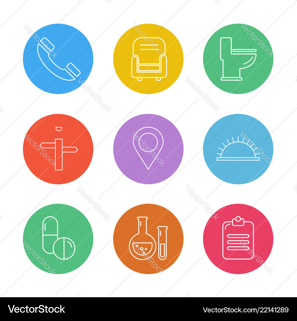 Navigation connectivity network graph eps Vector Image