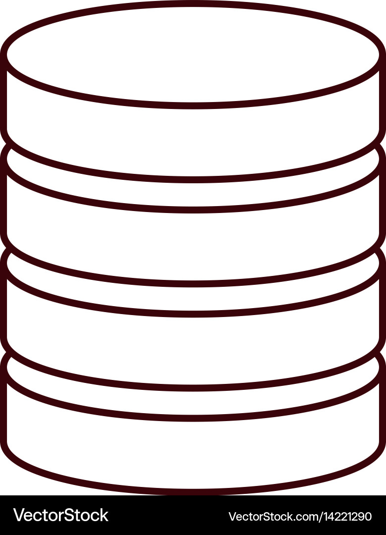 Database virtual storage vector image