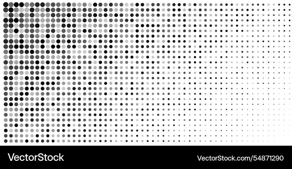 Polka dot pattern half tone subtle blob texture vector image