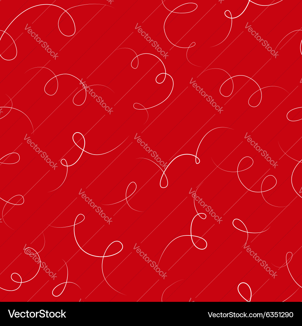 Seamless pattern with tangled line Vector Image