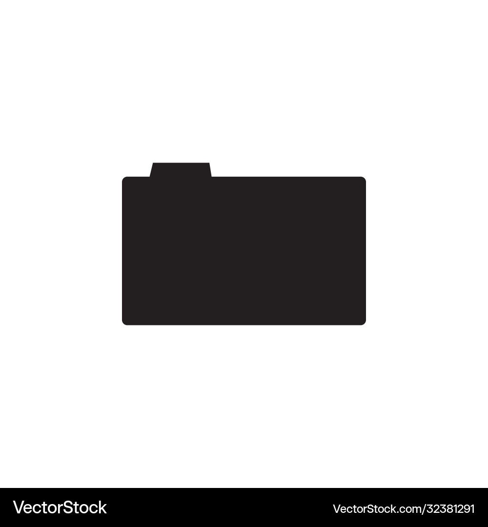 Folder icon application perfect for website Folder icon application perfect for website vector image