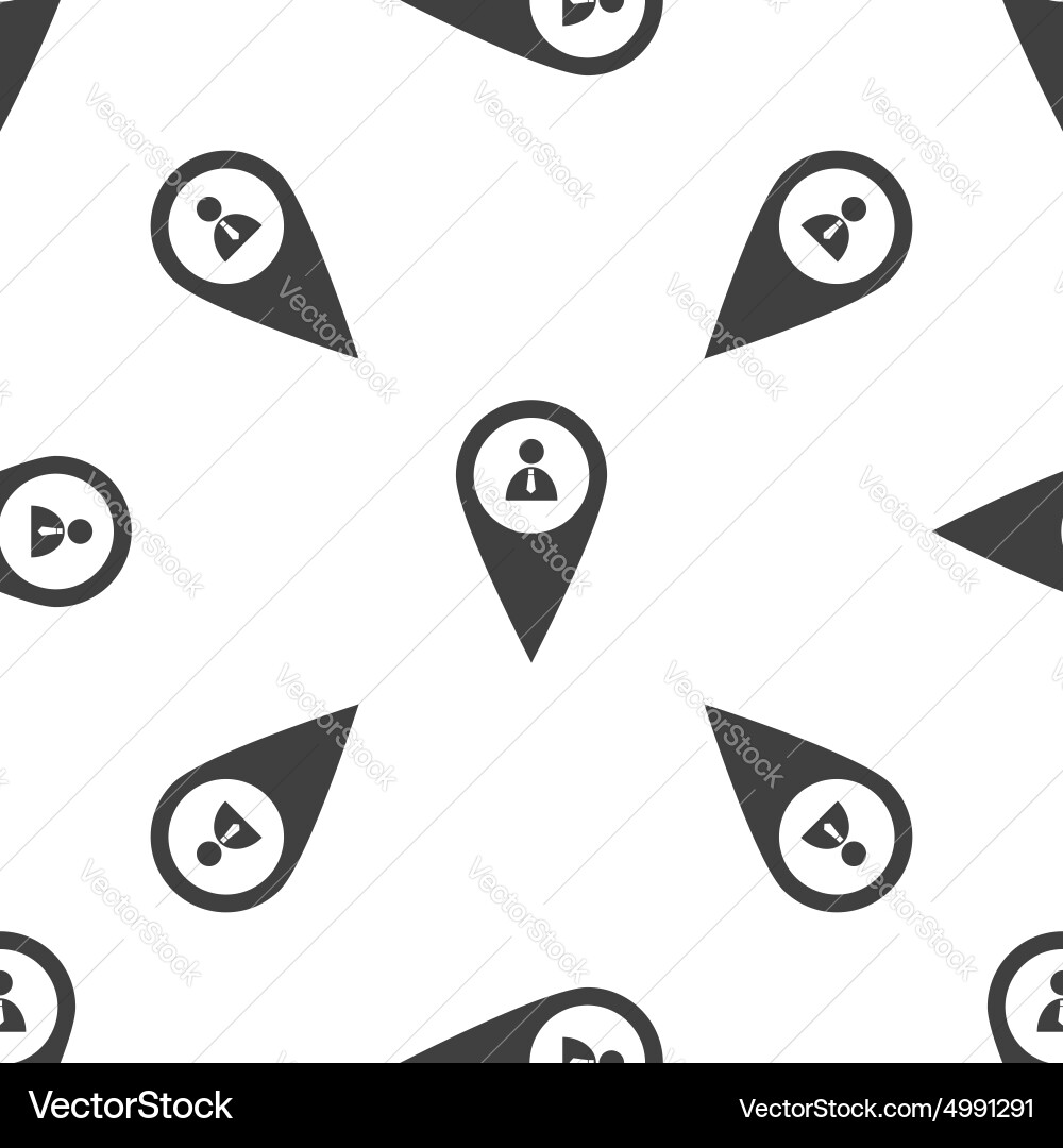 User pointer pattern vector image