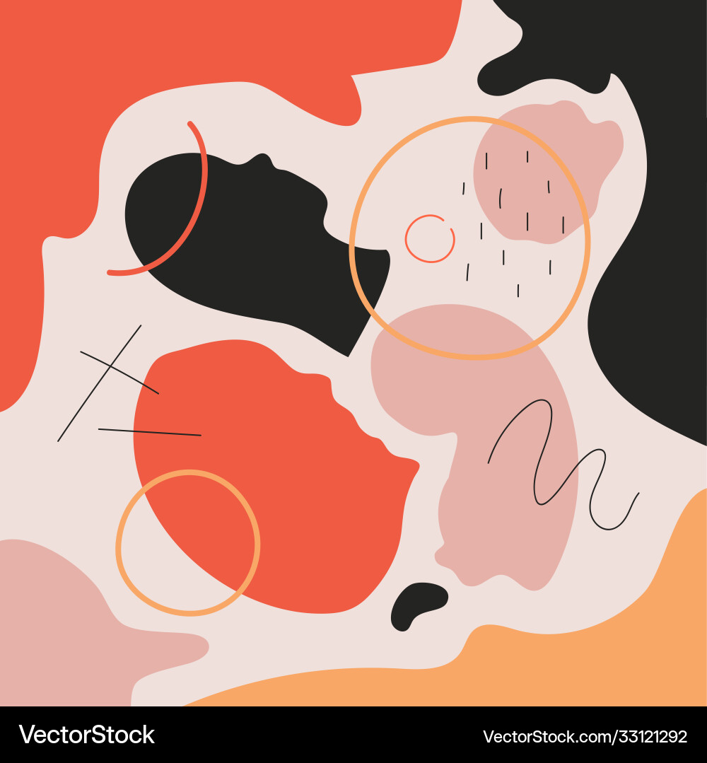 Abstract with colored pattern Abstract with colored pattern vector image