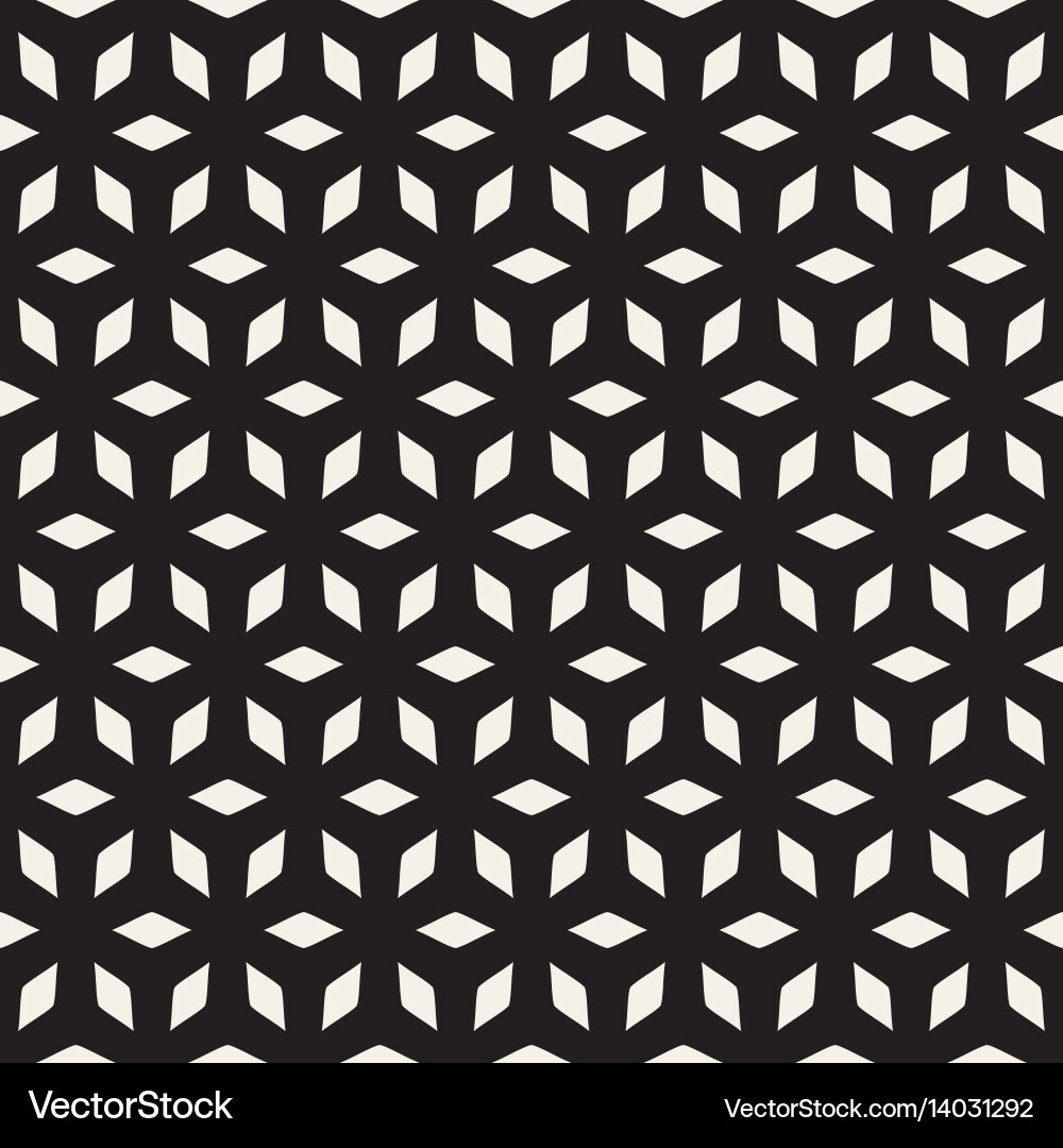 Geometric Lattice Pattern vector image