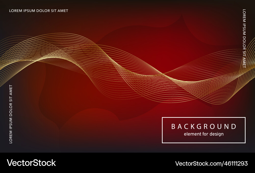 Abstract background wave element for design Abstract background wave element for design vector image