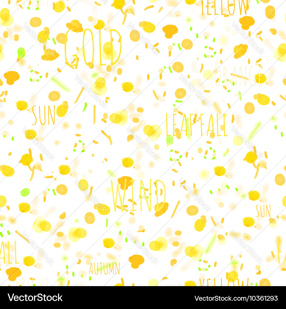 Autumn Leaf Splash Background Vector Image