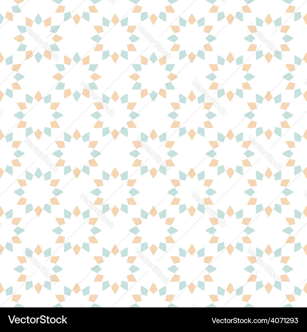 Seamless pattern of geometric elements Vector Image