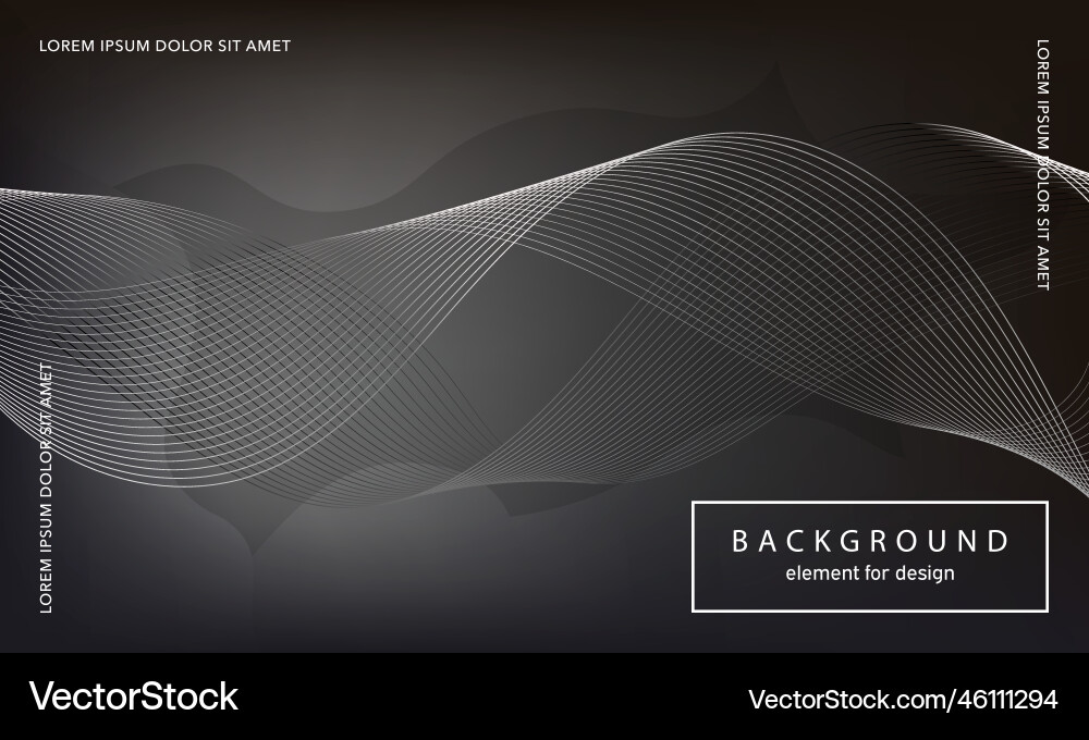 Abstract background wave element for design Abstract background wave element for design vector image