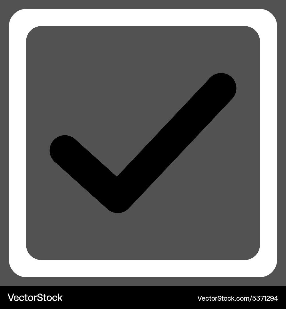 Checkbox Icon Vektorbild