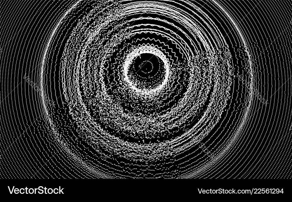 Dynamic Abstract Network Background vector image