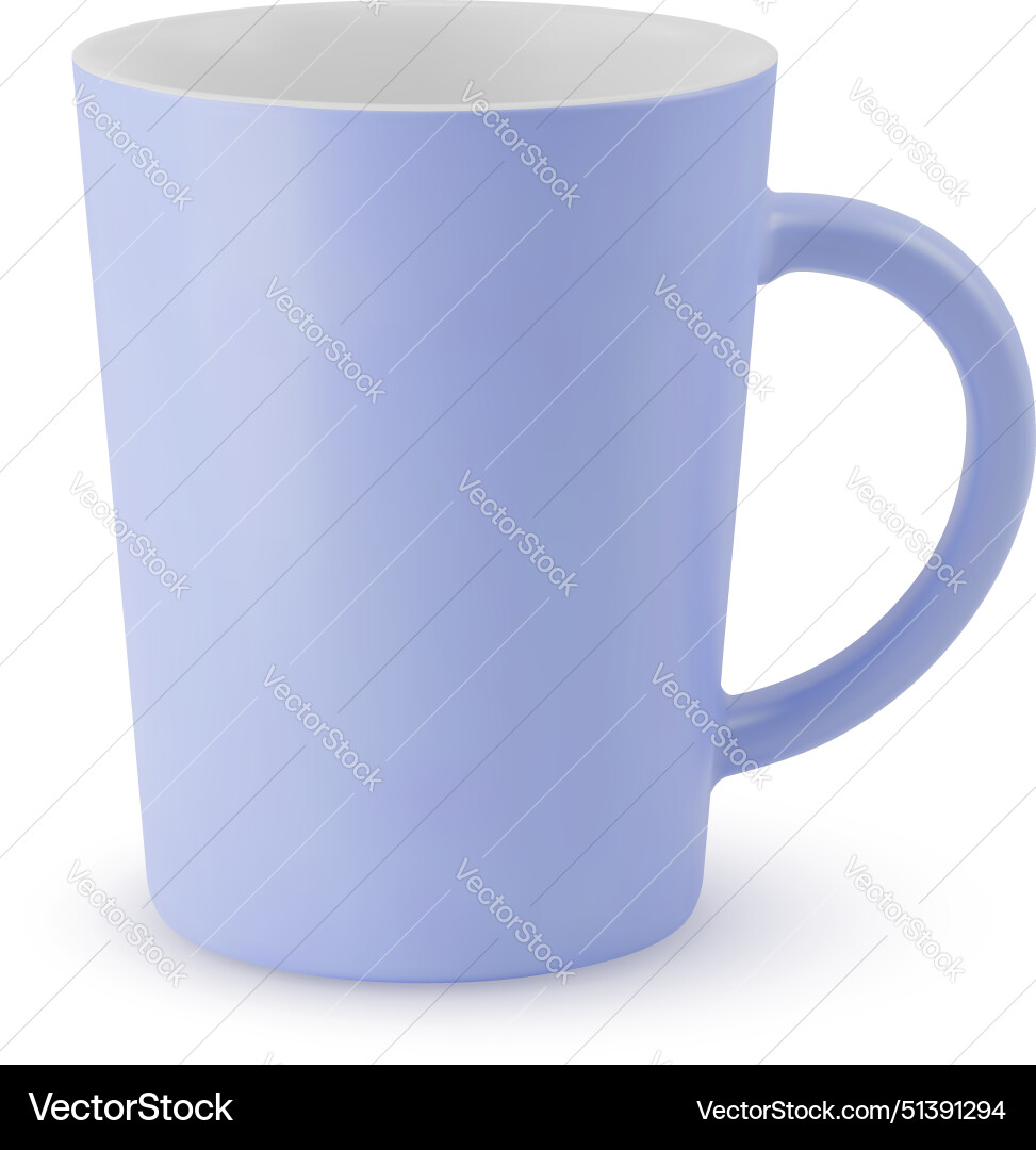 Empty cup Empty cup vector image