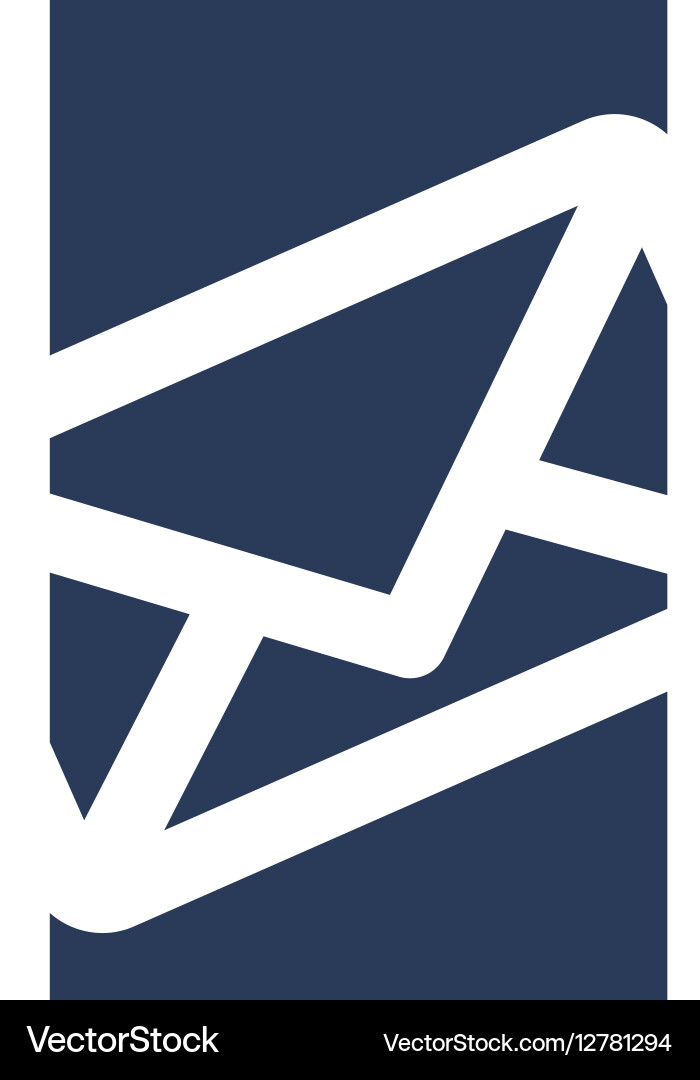 Message or email button thumbnail image vector image