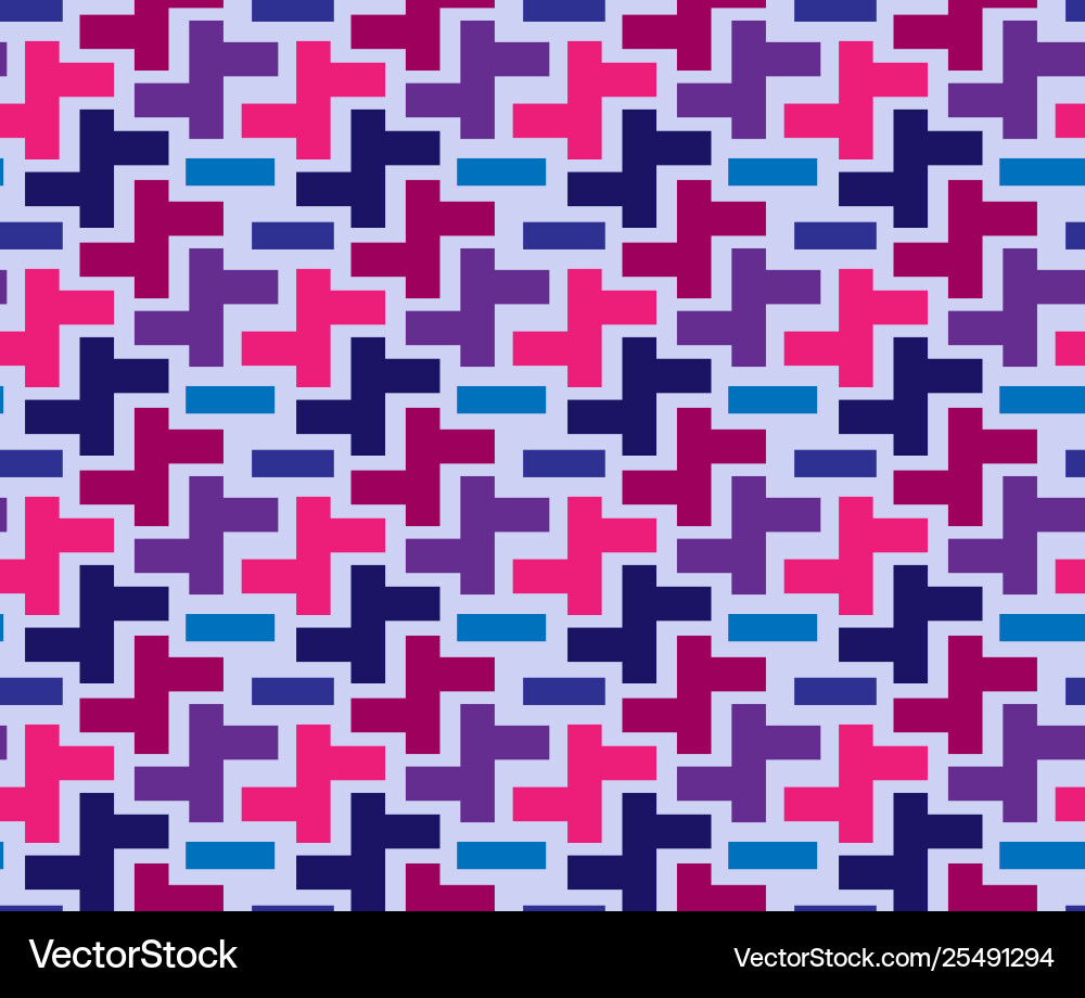 Seamless repeating pattern colored abstract Seamless repeating pattern colored abstract Vector Image