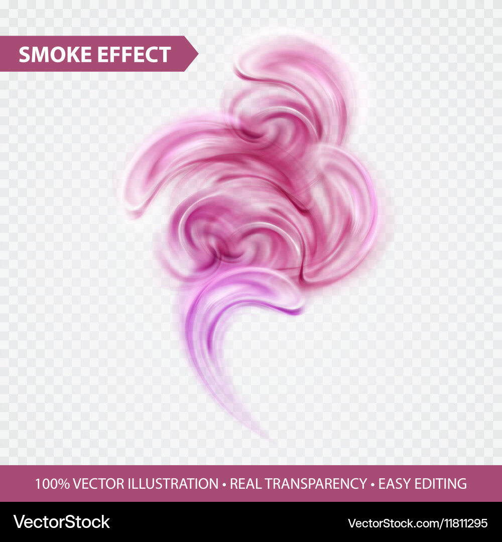 Abstract colored smoke effect background design Vector Image