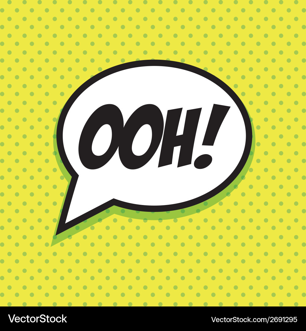 Abstract pop art object on a special background Vector Image