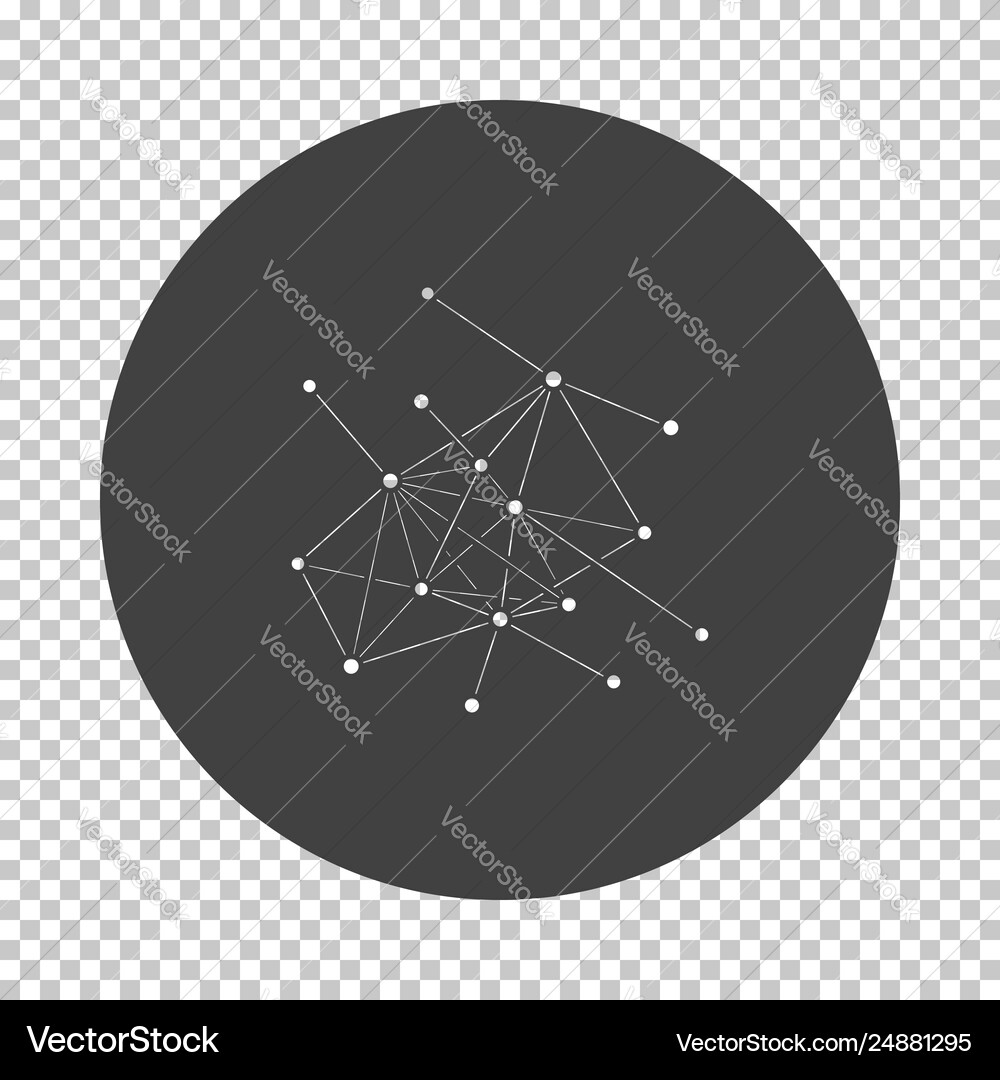 Connection net icon vector image