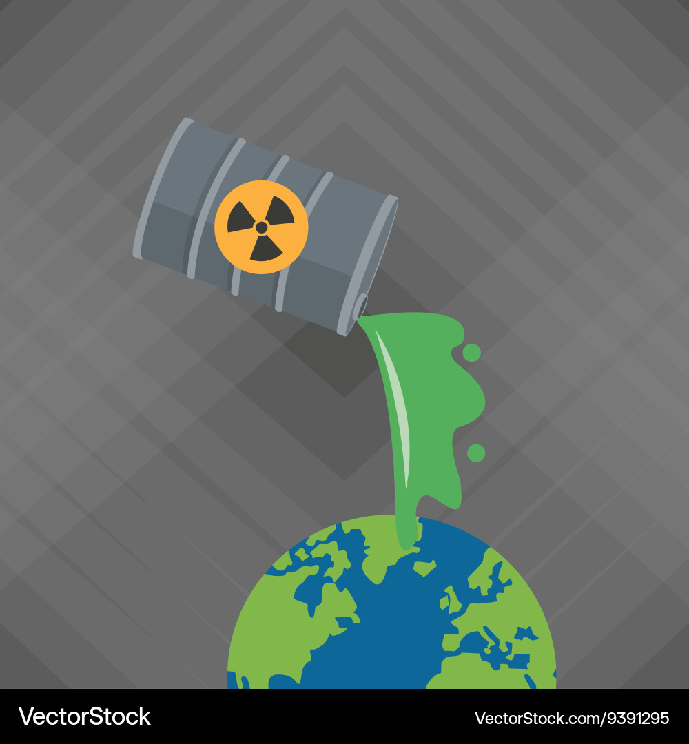 Save planet design environment icon flat Vector Image