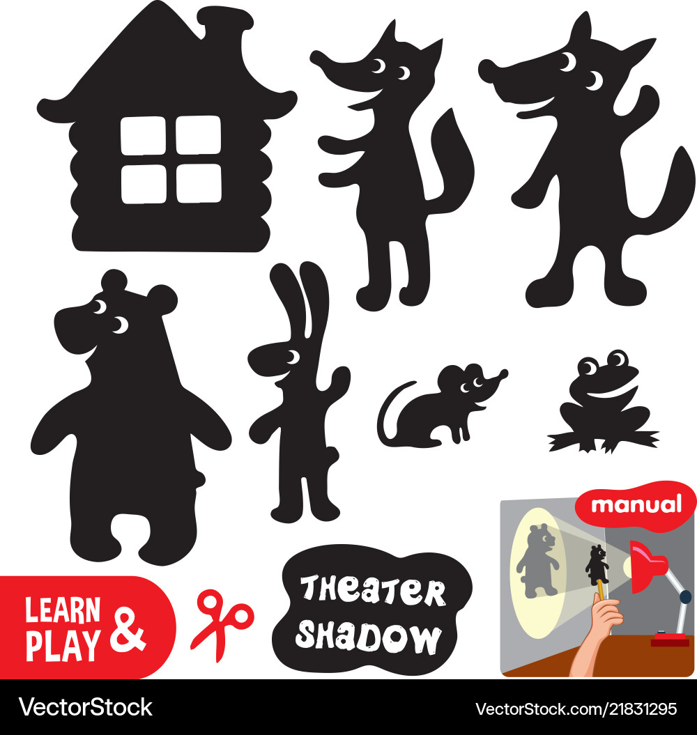 Shadow Puppet Icon Shadow puppet Vector Images & Graphics for Commercial Use | VectorStock