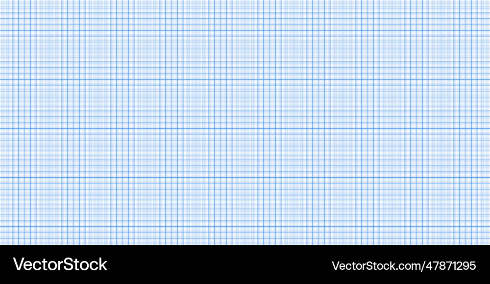 Sheet of graph paper with grid millimeter Sheet of graph paper with grid millimeter vector image