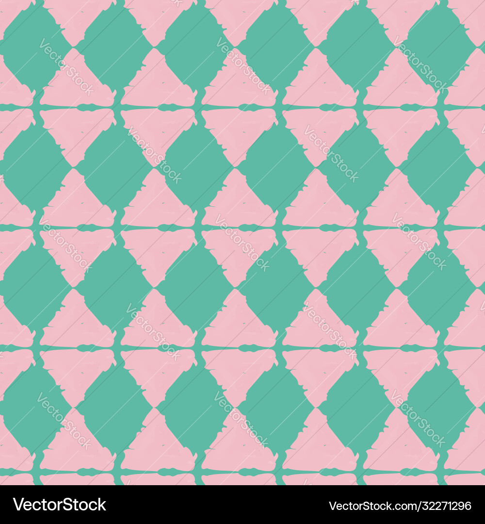 Colorful abstract figures repeat pattern print Vector Image