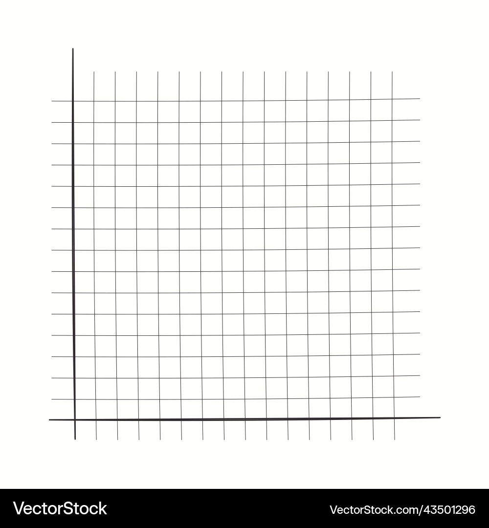 Grid paper mathematical graph cartesian Grid paper mathematical graph cartesian vector image