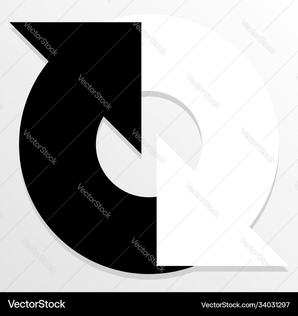 Cycle and cyclical arrows circular concentric Cycle and cyclical arrows circular concentric vector image