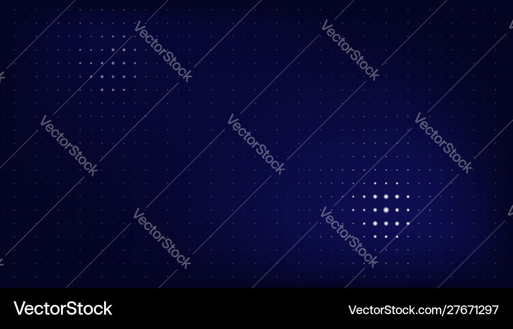 Dark sci-fi dot pattern web page screen size Dark sci-fi dot pattern web page screen size vector image