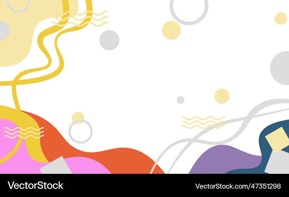 Abstract colorful different form background Abstract colorful different form background vector image