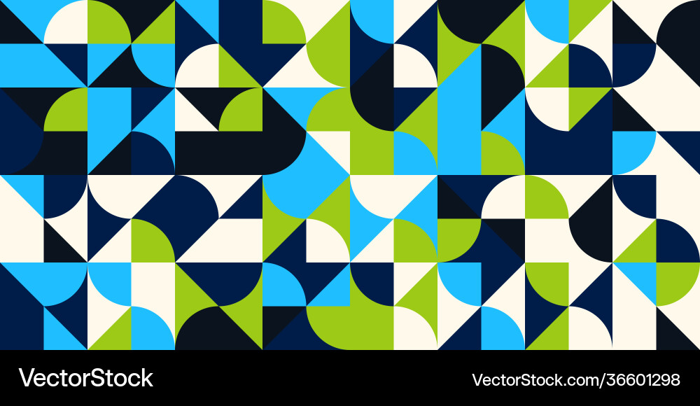 Circular abstract pattern design vector image