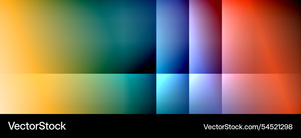 Colorful gradient with lines made of shadow Vector Image