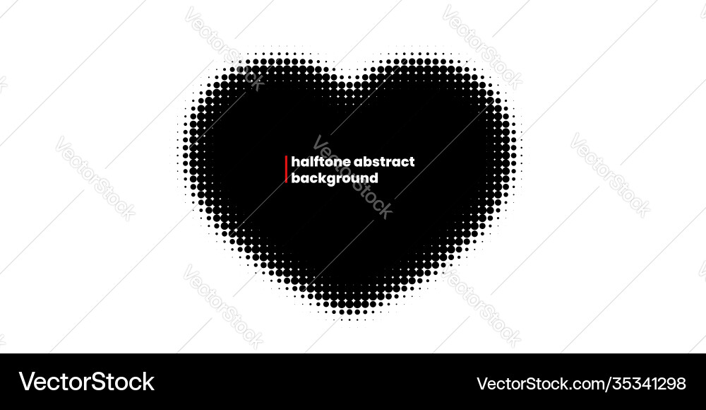Halftone in abstract style with place for text Halftone in abstract style with place for text vector image