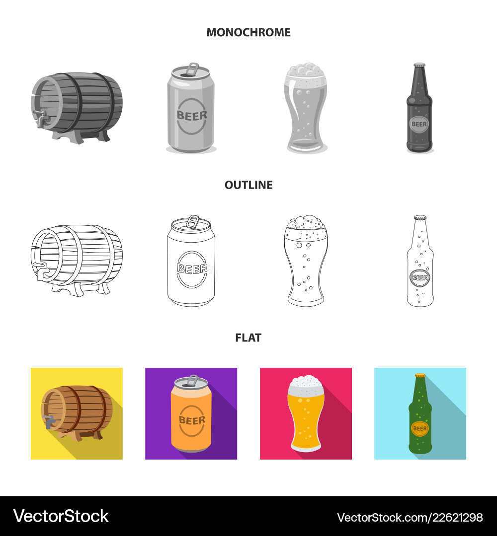 Isolated object of pub and bar sign set Isolated object of pub and bar sign set vector image