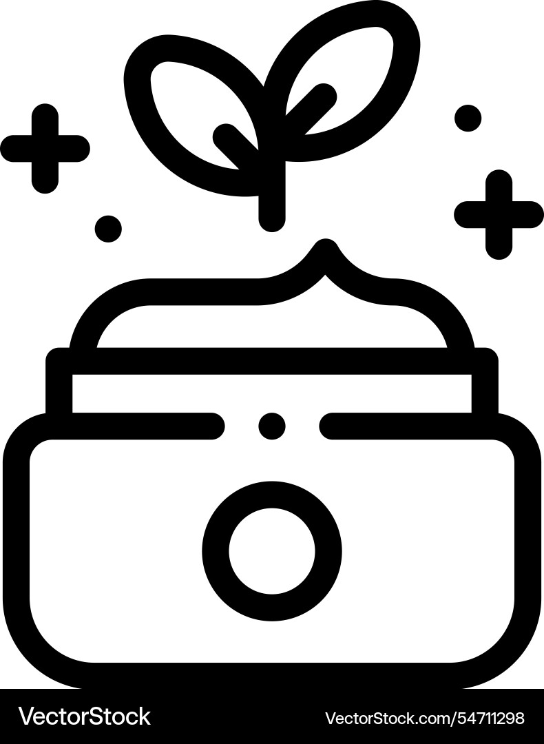 Lotion icon thin linear style design isolated Lotion icon thin linear style design isolated vector image