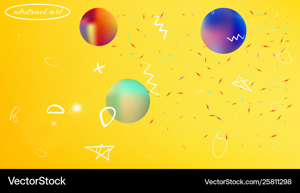 Plain abstract space fantasy recent Vector Image