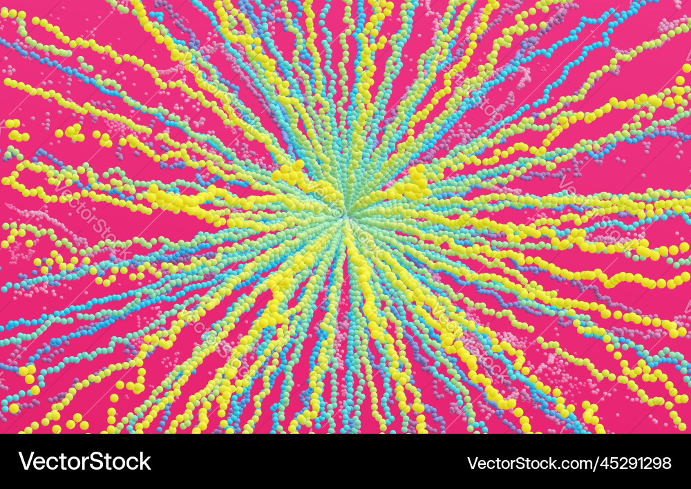 Point explode dynamic emitted particles Point explode dynamic emitted particles Vector Image