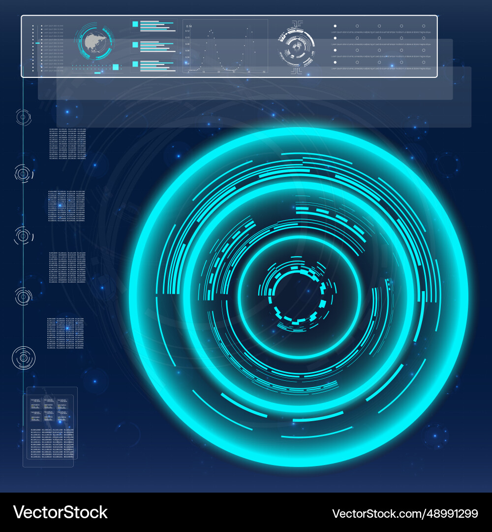 Abstract circular elements Abstract circular elements vector image